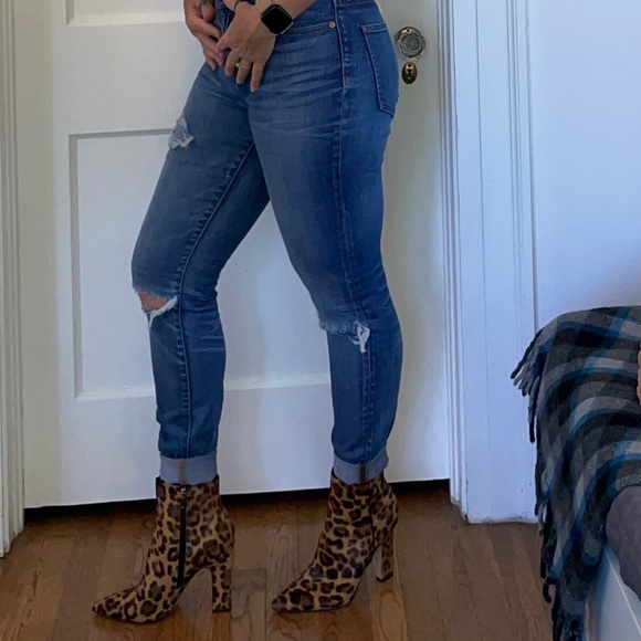 Marc Fisher Women's Mayaely Calf Hair High-Heel Booties SZ 9 EUC - Picture 12 of 13